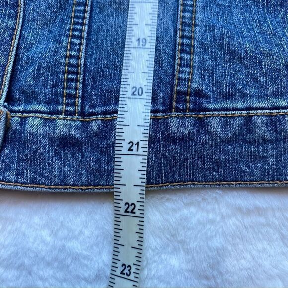 Santana Jeans Authentic Denim Jacket Size Medium - Picture 11 of 12